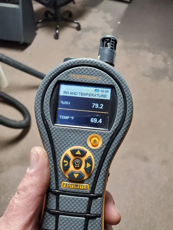 Moisture meter humidity assessment for Fire & Smoke Damage Restoration in Mililani Town